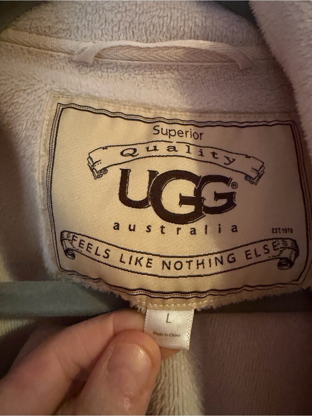 UGG | Oatmeal Robe, Large - Picture 6 of 8